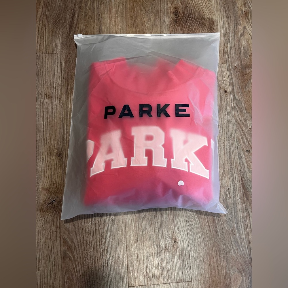 NWT Parke Pink Aid Valentine Day Sweatshirt Size L/XL - Picture 10 of 10